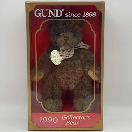 Gund GUNDY Boxed Bear 1990 Collector's Bear image 0