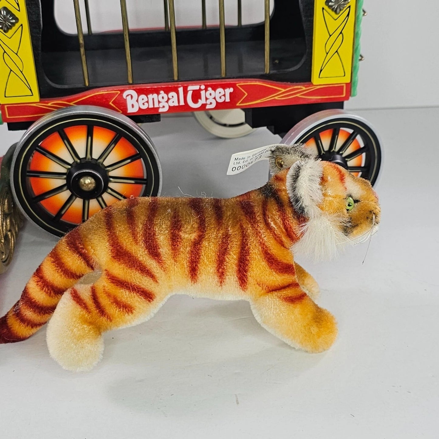 Steiff Bengal Tiger Circus Wagon 1990 image 2
