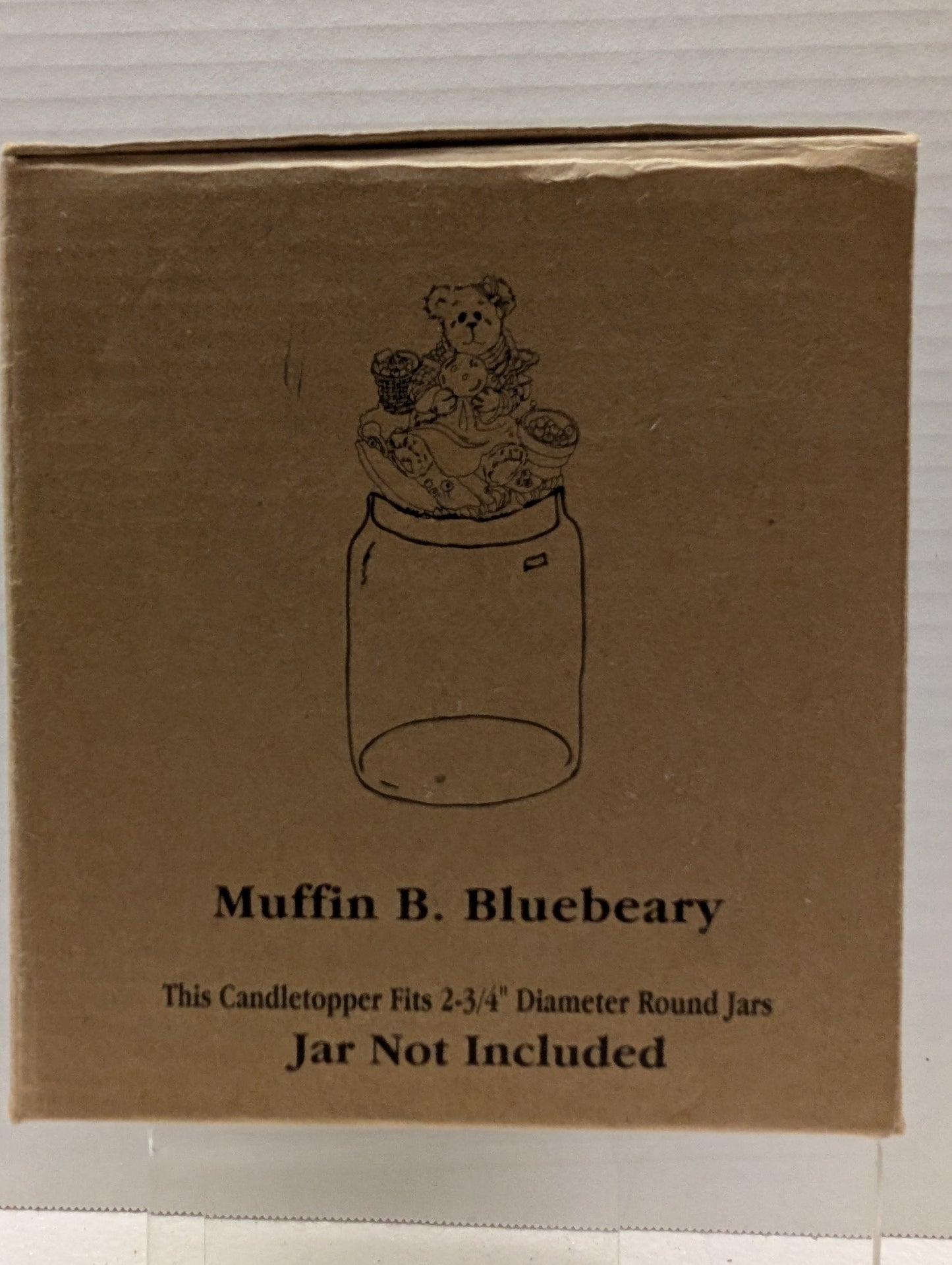 Boyds Candletopper Muffin B. Bluebeary 651216YC Yankee Candle LE image 2