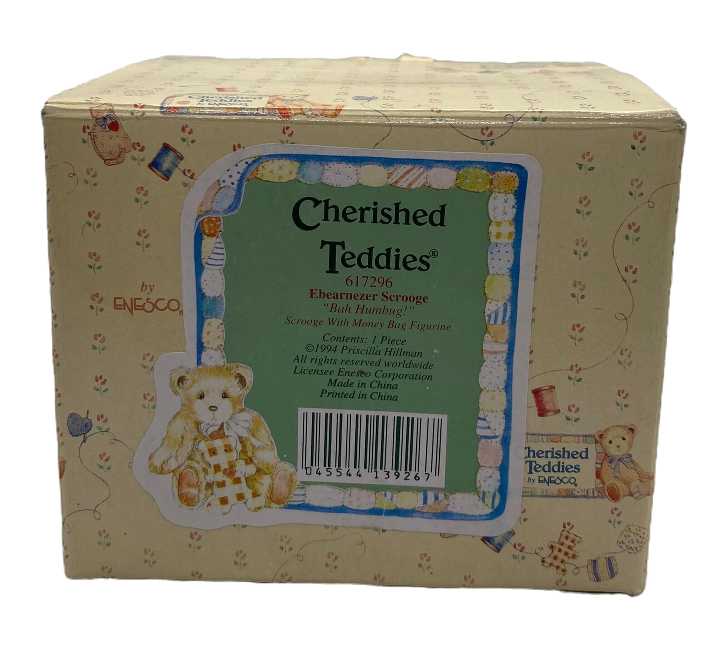 Cherished Teddies Enesco Ebearnezer Scrooge #617296 image 2