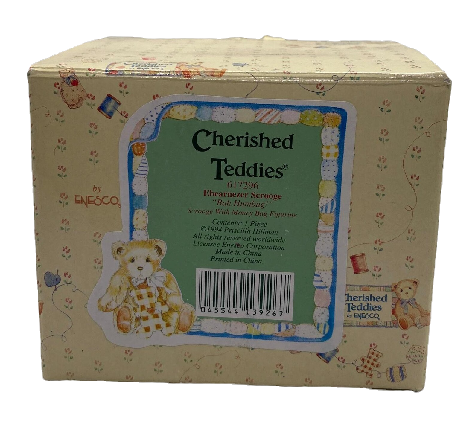 Cherished Teddies Enesco Ebearnezer Scrooge #617296 image 2