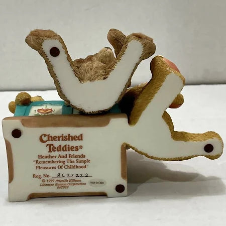 Cherished Teddies Heather and Friends "Remembering The Simple Pleasures of Child image 3