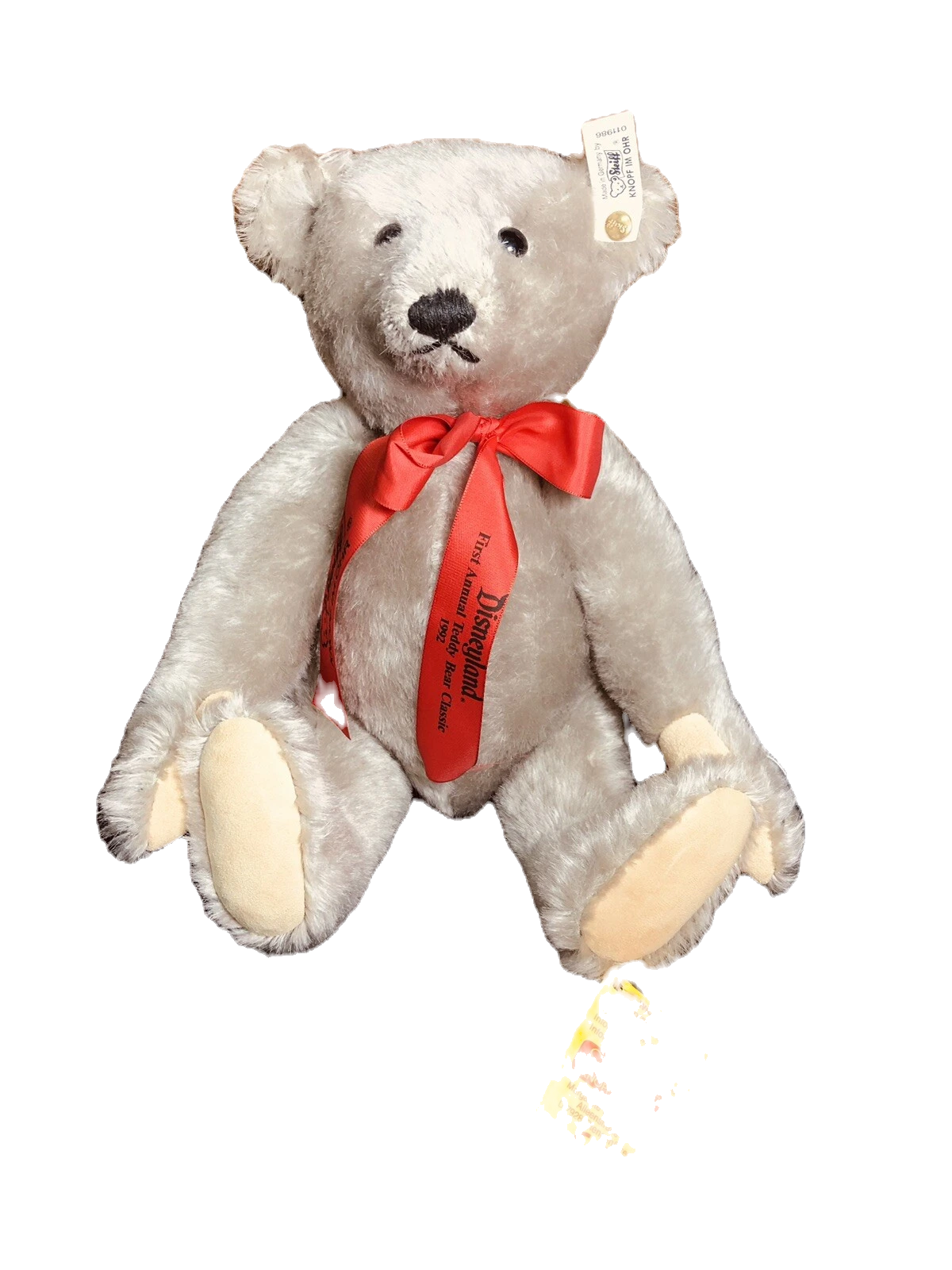 Steiff 1992 1st DisneyLand Teddybear Classic 32cm Gray image 0