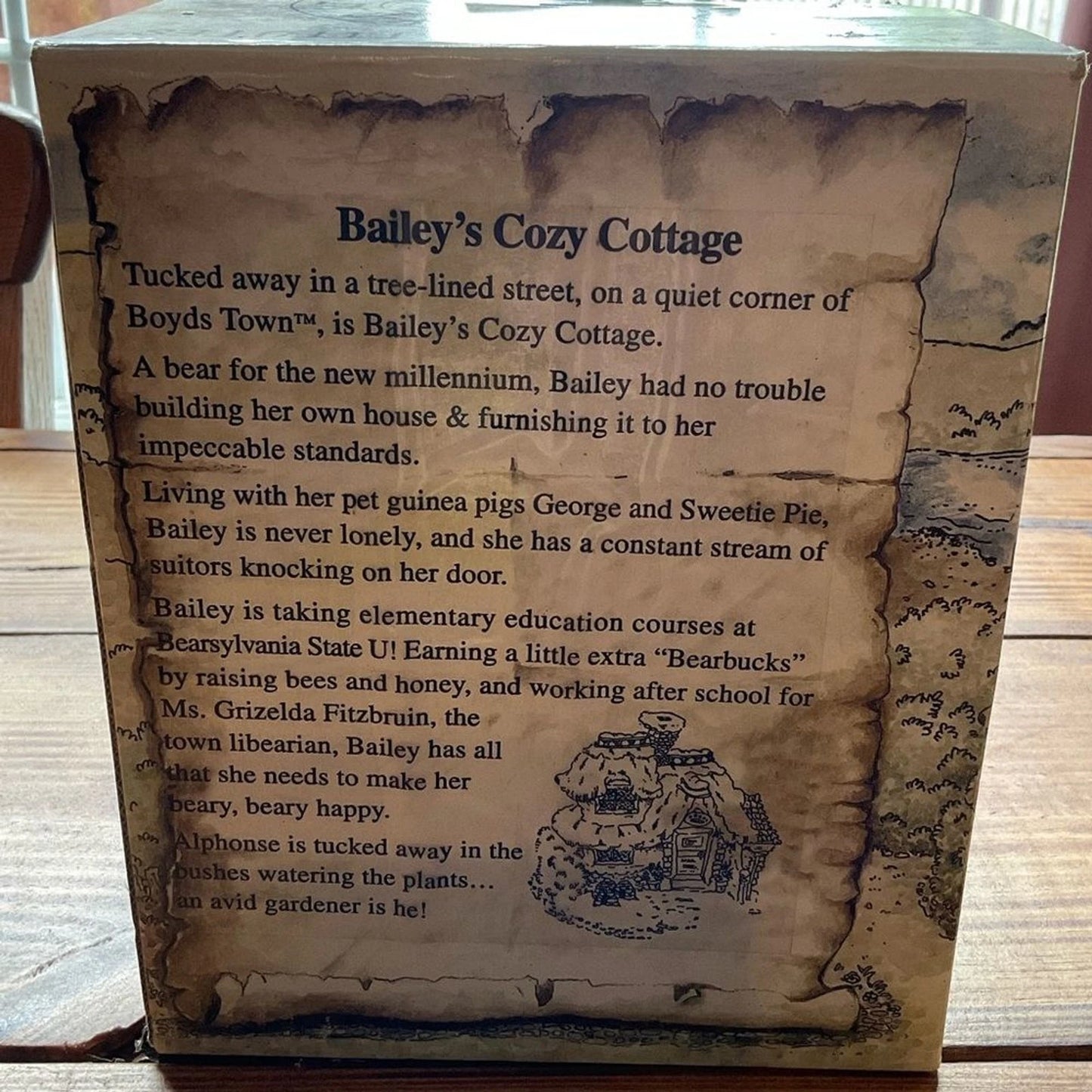 Boyds Village Bailey's Cozy Cottage 19002 repack image 1