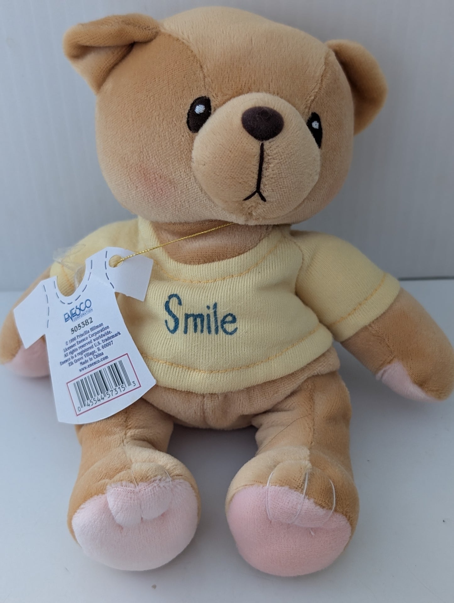 Cherished Teddies Bear Smile Yellow Tshirt 505382 image 1
