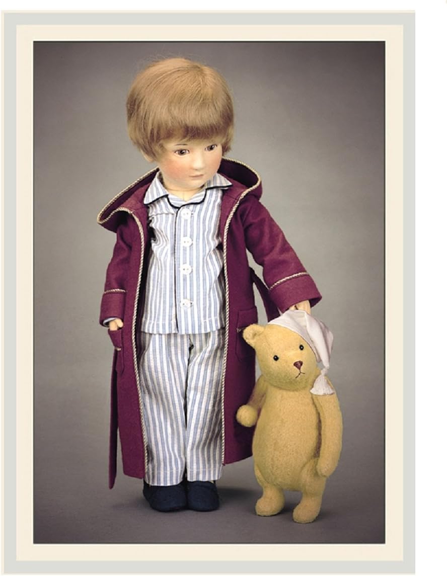 R John Wright Christopher Robin & Pooh Bedtime Edition with Hat image 0