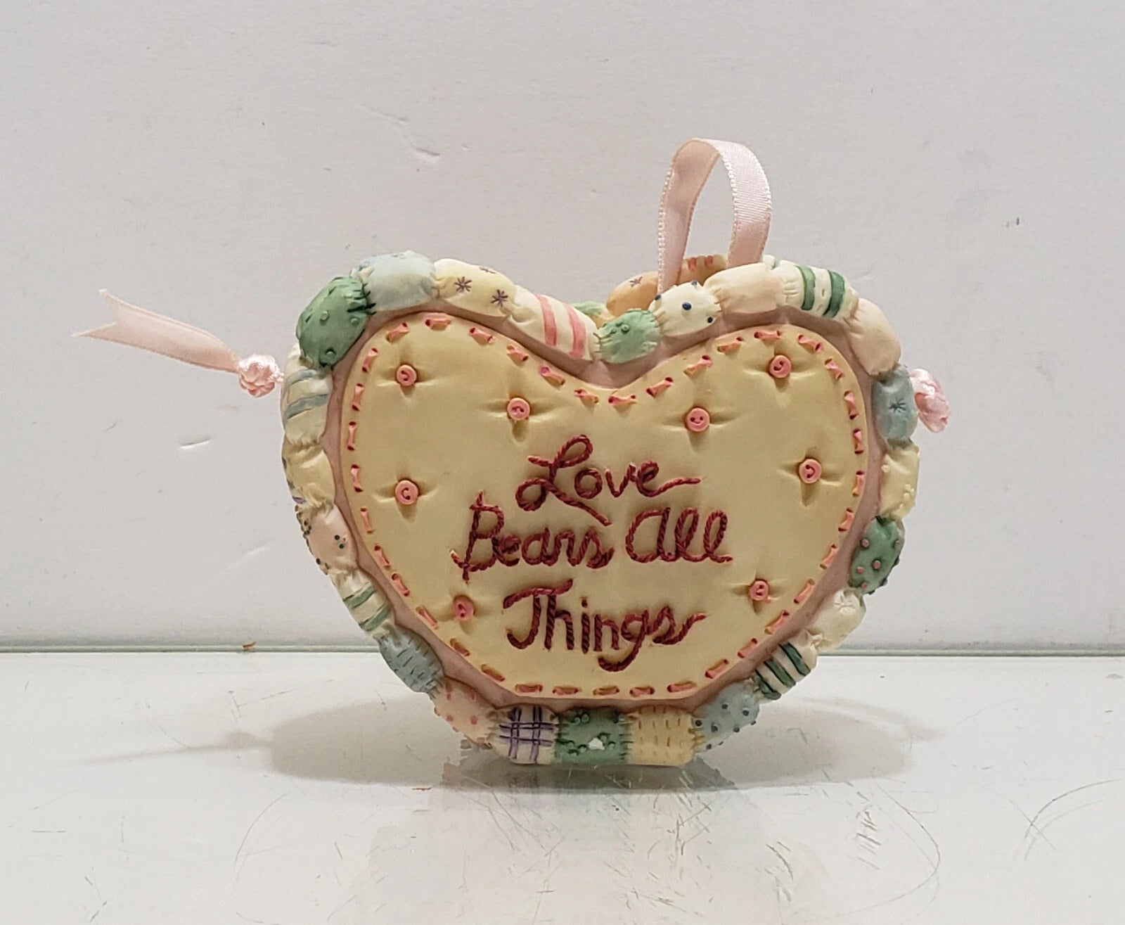 Cherished Teddies "Boy and Girl Bears Heart Basket" 203246C image 3