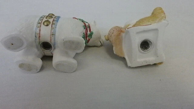 Cherished Teddies Christmas Eric w/Polar Bear Salt & Pepper Shakers 178349 image 4