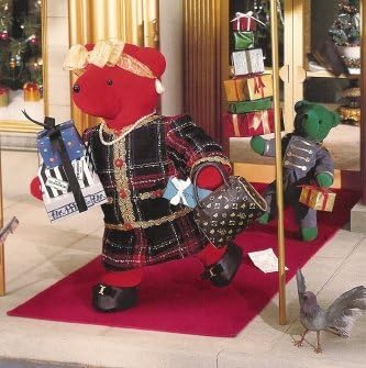 North American Bear VIB 20"  VIB Xmas Shop Bear 1998 Limited Edition #3084 image 0