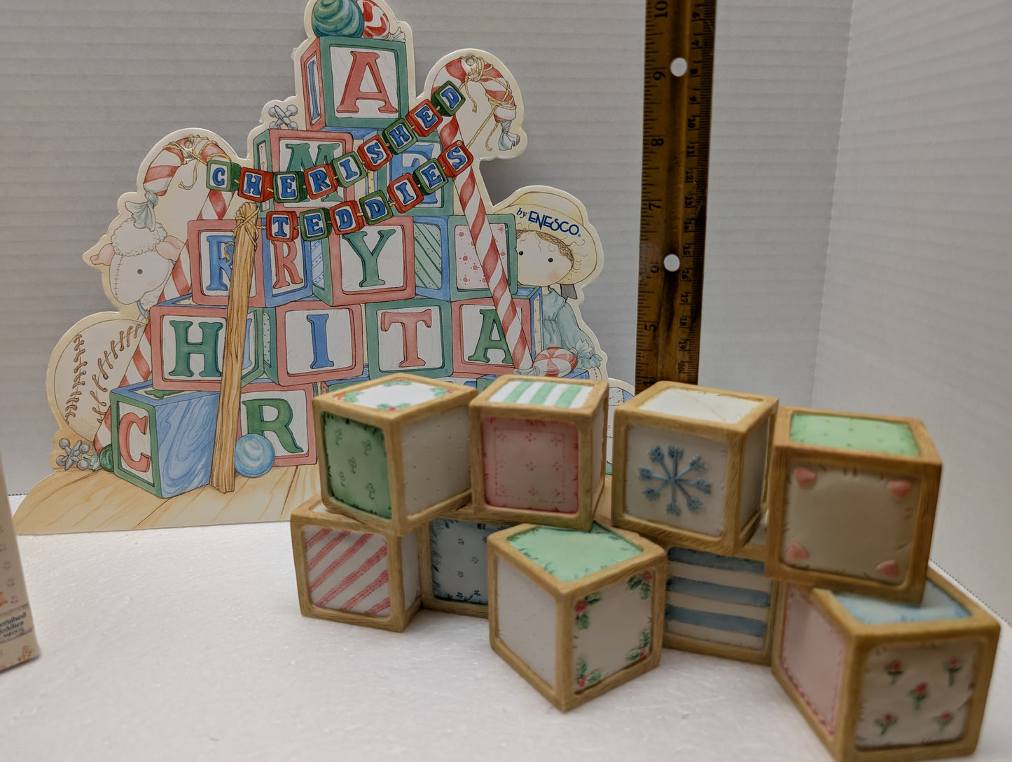 Cherished Teddies Holiday Dangling Displayer 1996 CRT227 image 3
