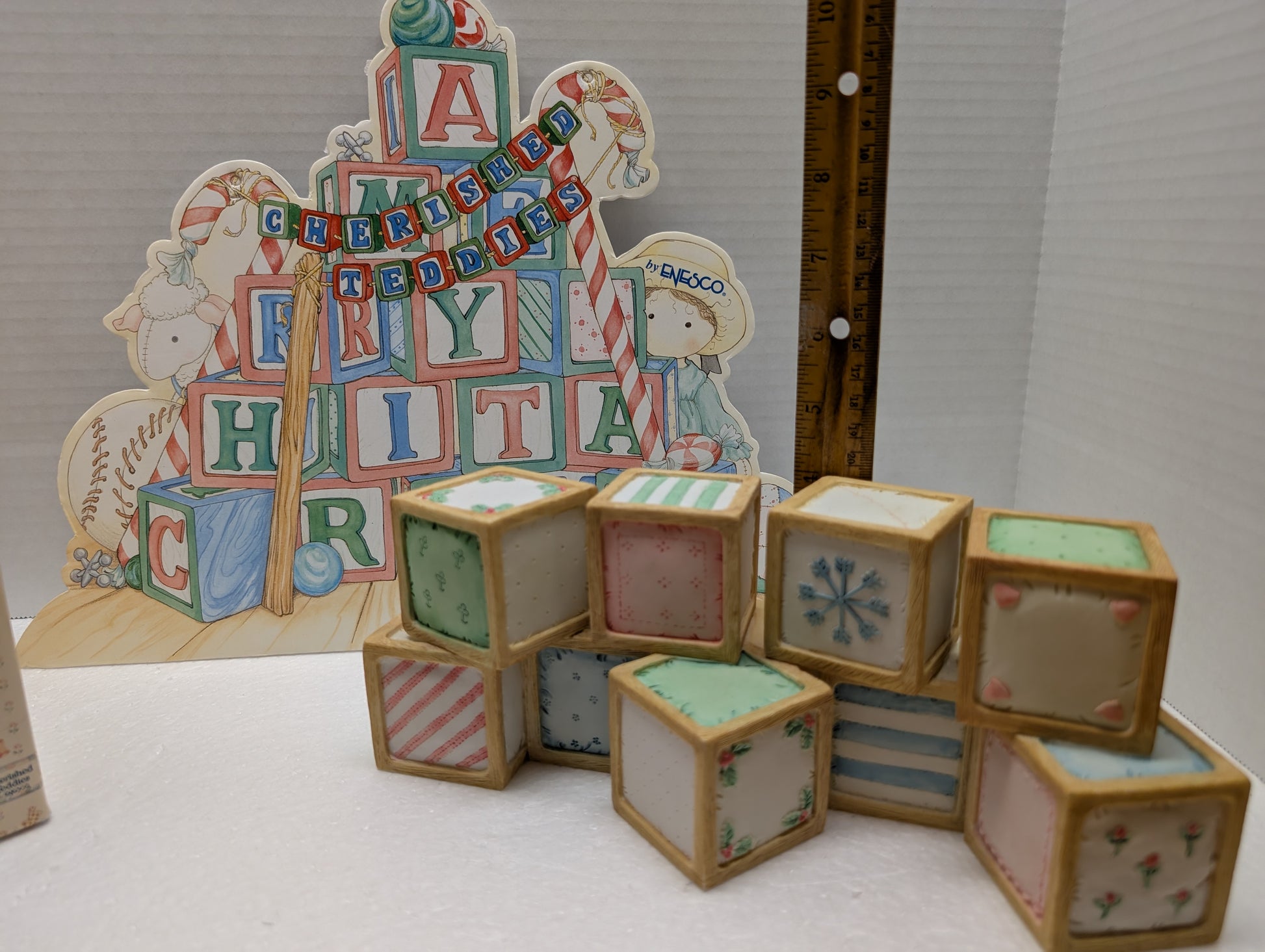 Cherished Teddies Holiday Dangling Displayer 1996 CRT227 image 3