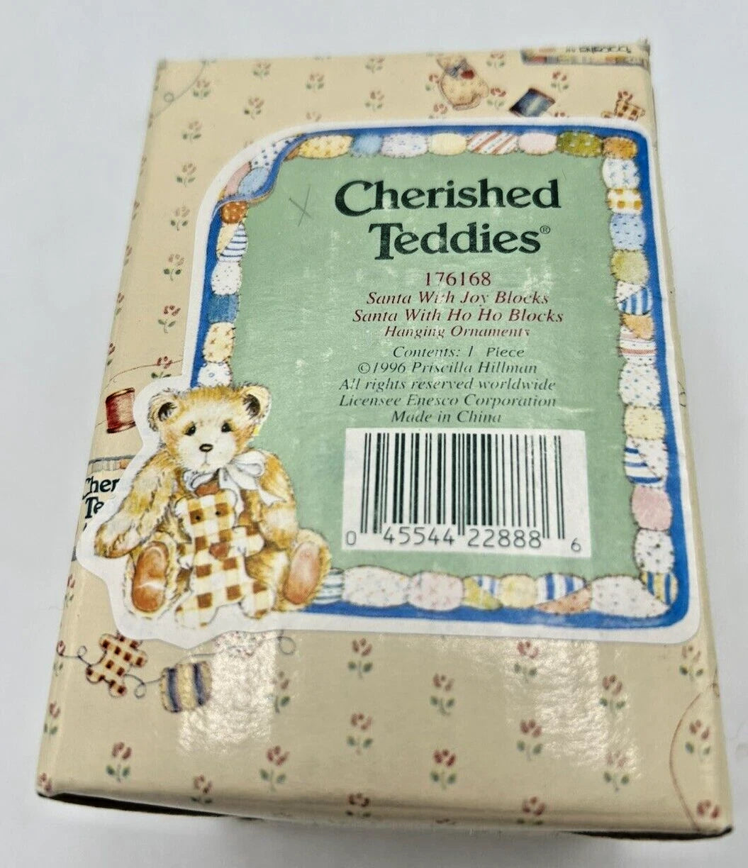 Cherished Teddies�Santa With Joy and/or�HO HO Blocks image 4