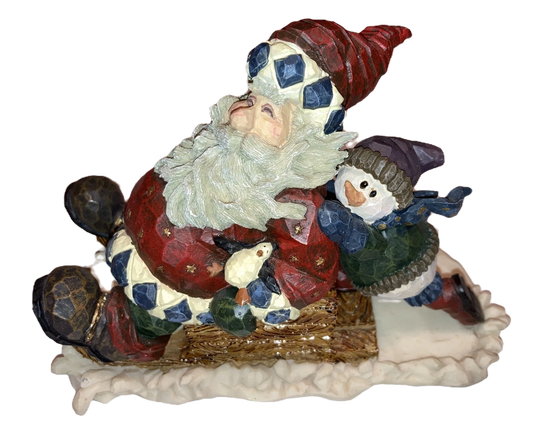 Boyds Carvers Choice St Nick w. Parker Wide Load 370006 image 0