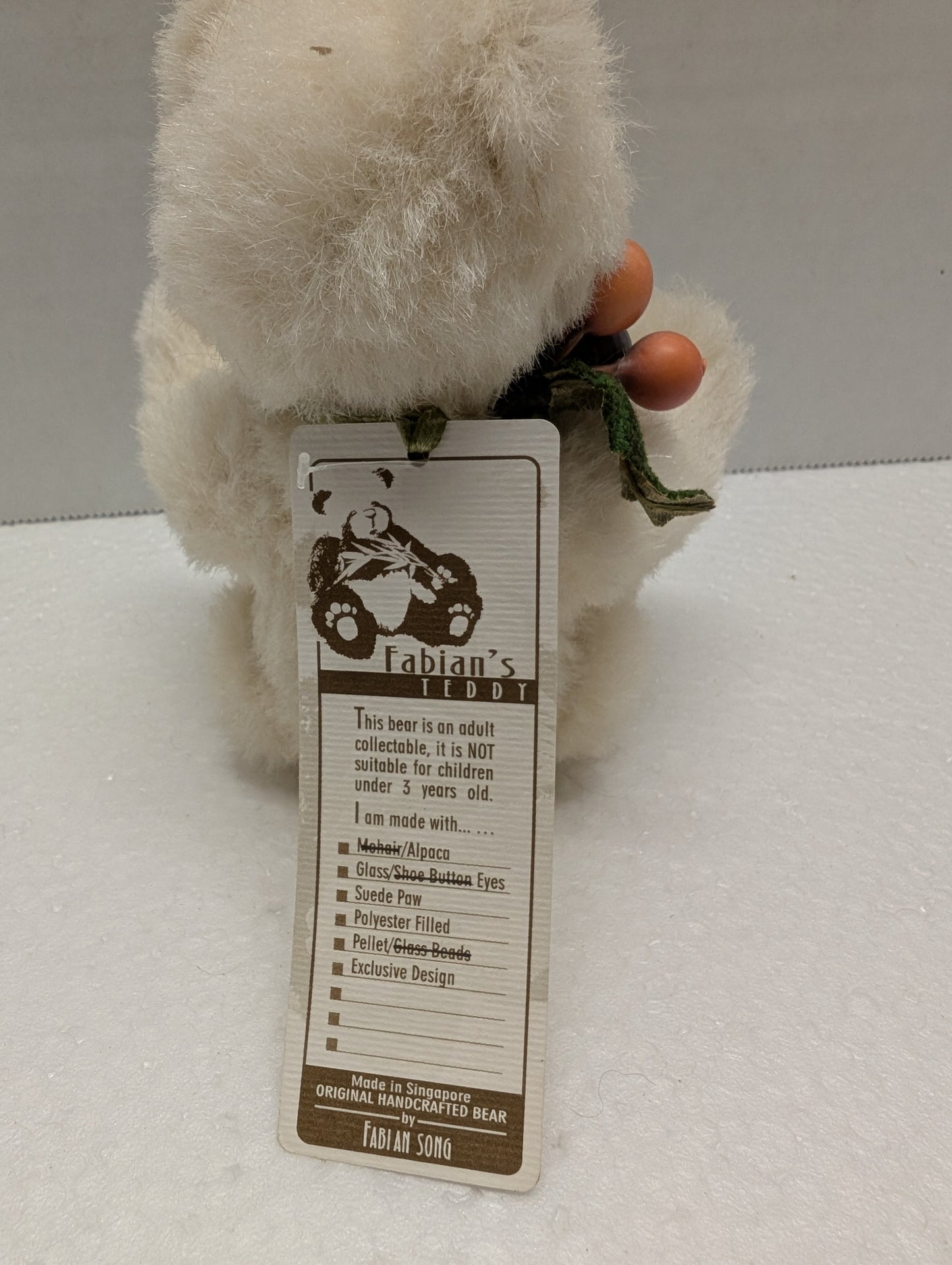 Artist Fabian Song designed Fabian's Teddy  Sweety Alpaca Polar Bear 5 image 7