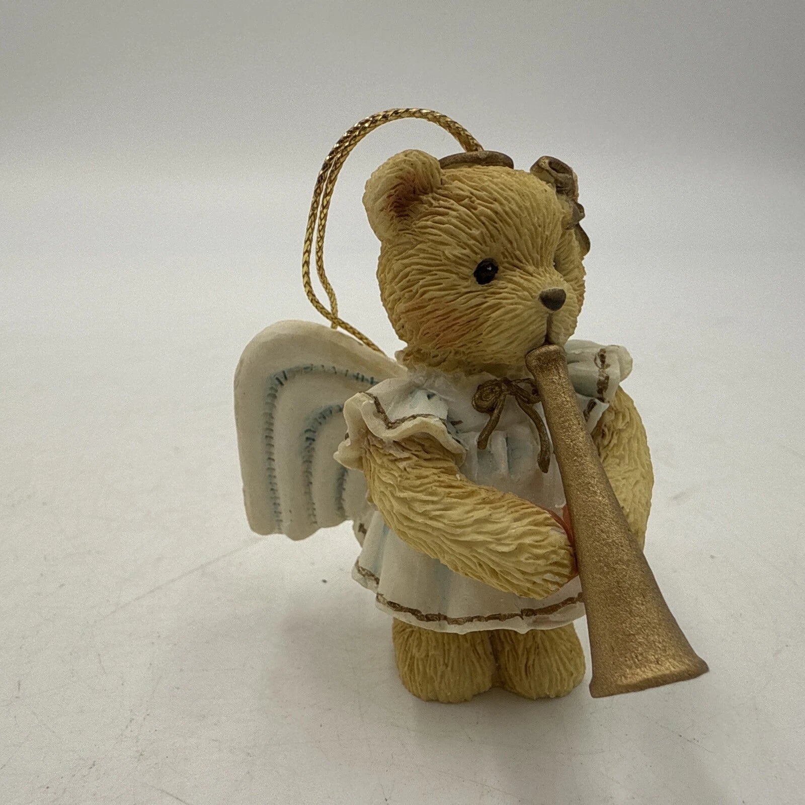Cherished Teddies Angel With Trumpet image 3