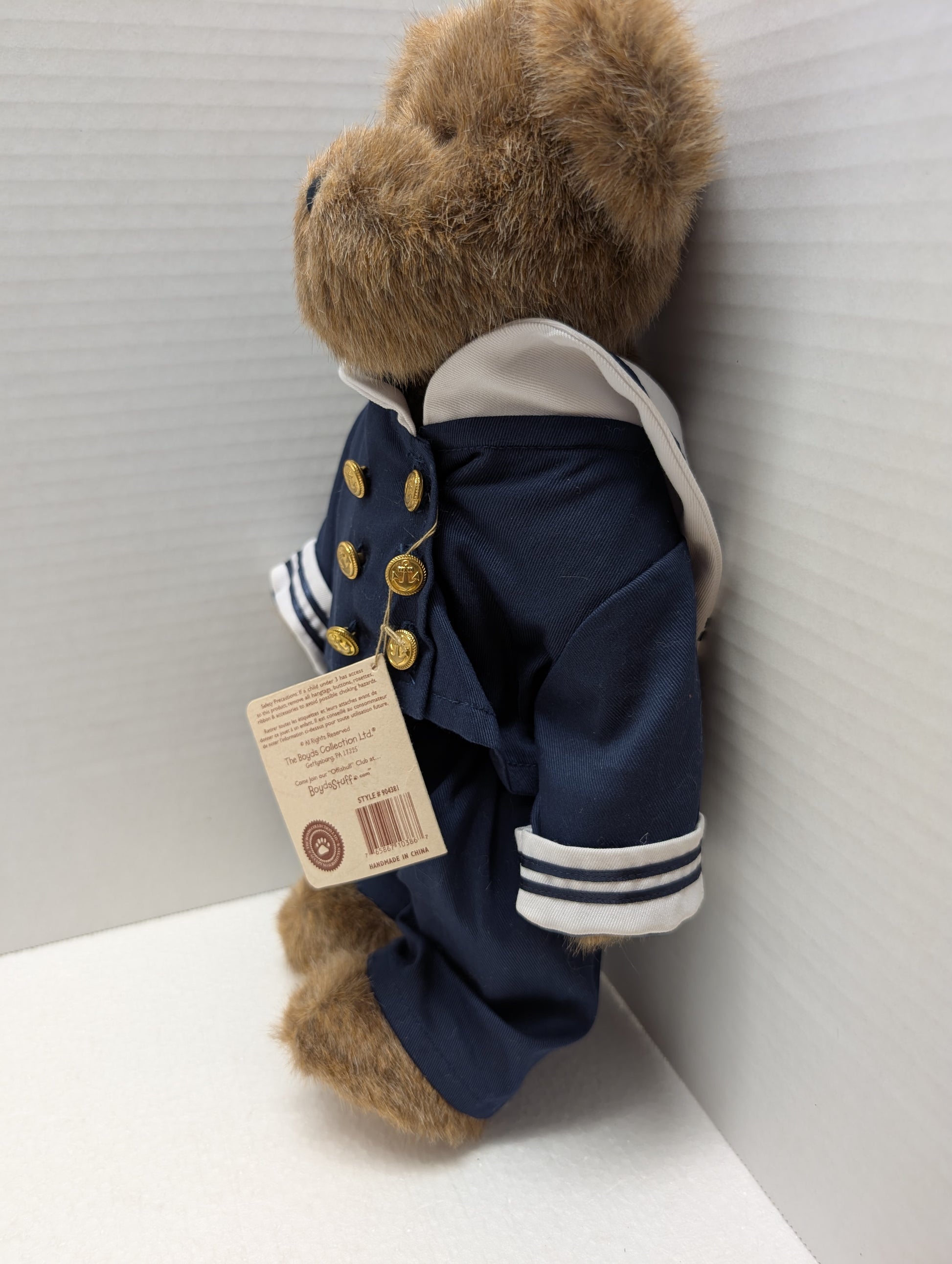 Boyds Bear Plush Andrew K Bridgeport  904381 image 2