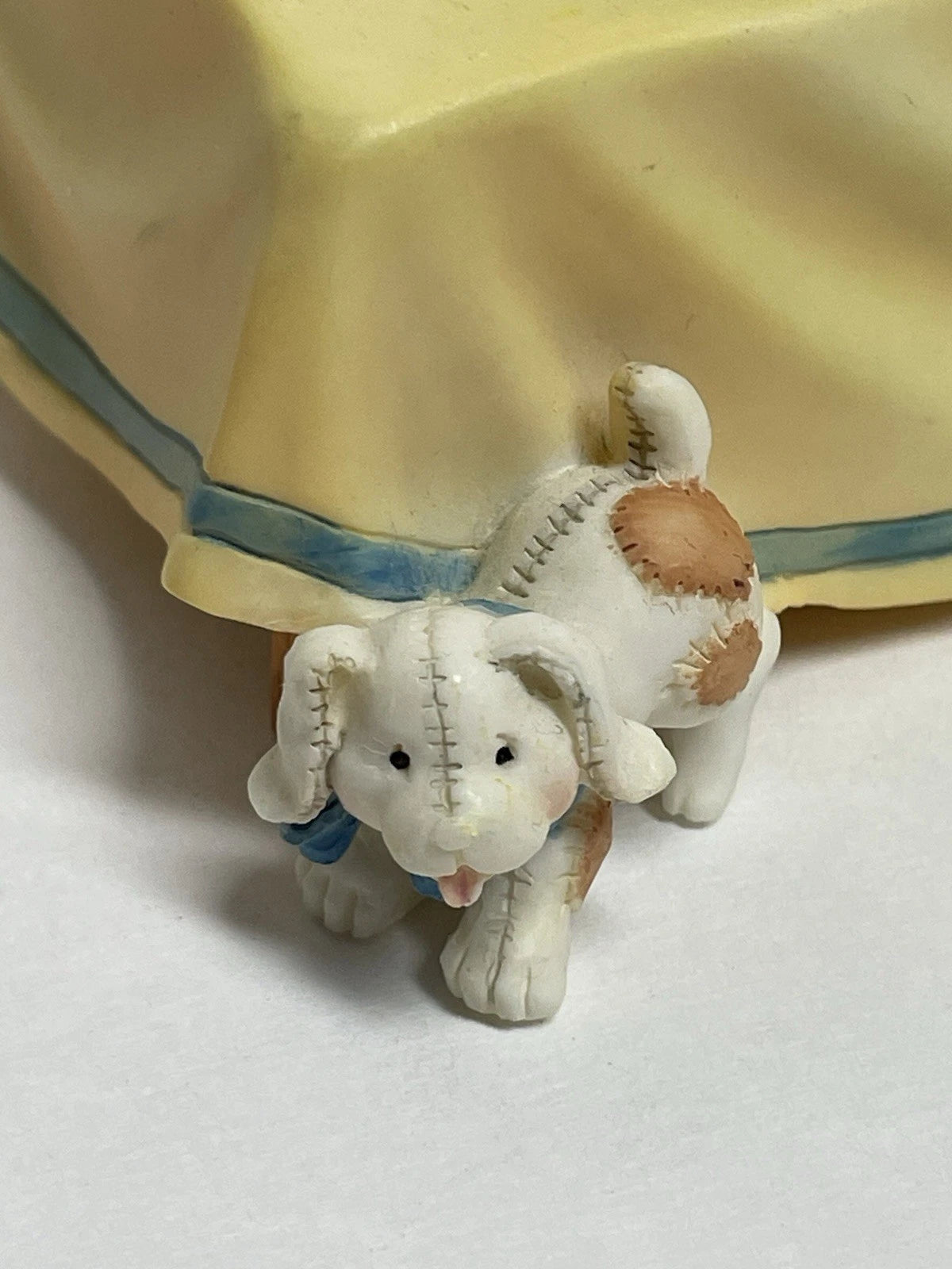 Cherished Teddies Thanksgiving Table Figurine With Dog # 141542. image 7