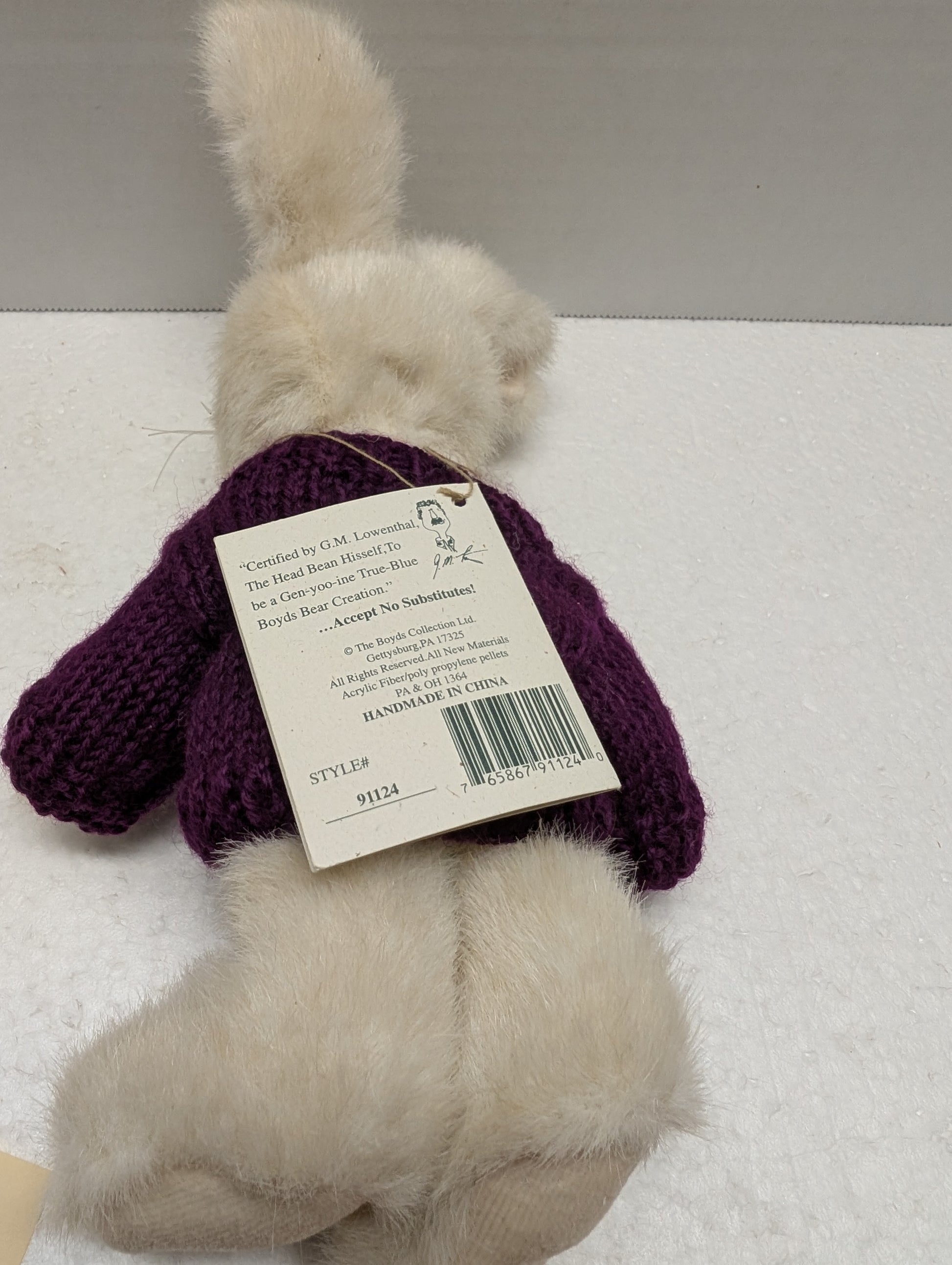 Boyds Plush Hare Lila Hopkins 91124 image 3