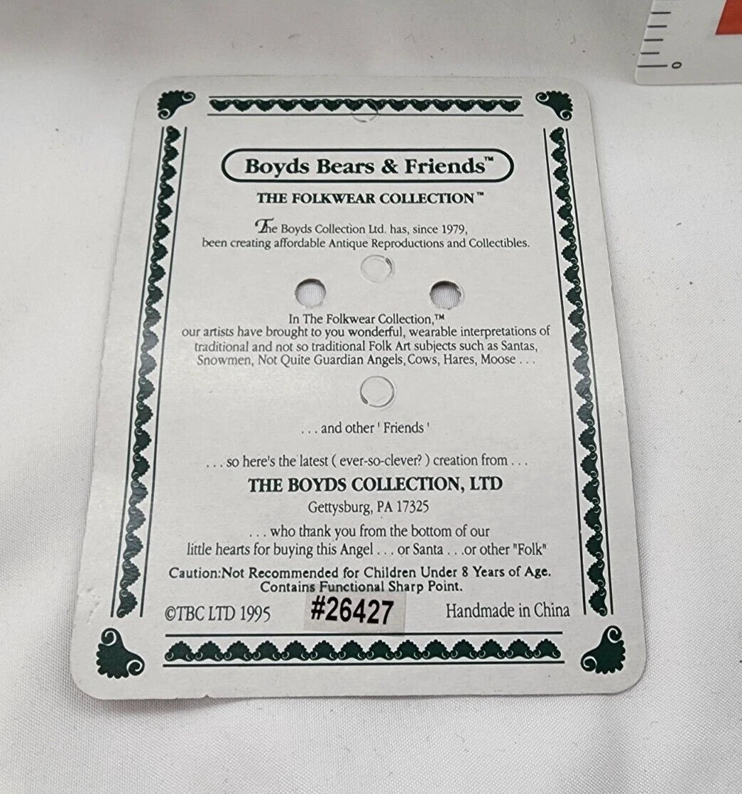 Boyds Pin Folkwear Jedediah Puddlejump What a Drip 26427 image 2