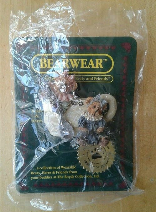 Boyds Pin Bearwear Prissie and Missie Fixin Tea for Three #0200072 image 1