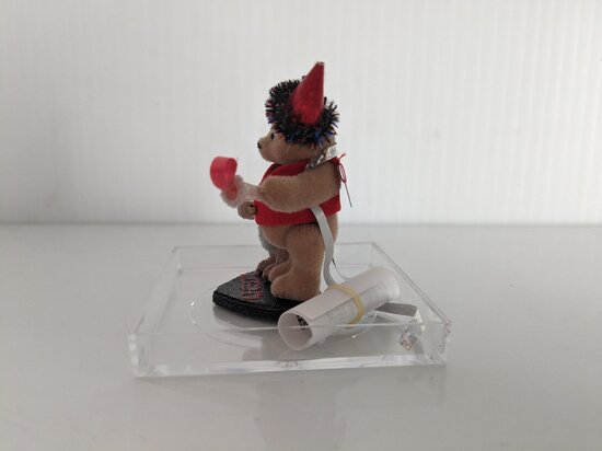 Pooh and Piglet by Lisa Lloyd 2000 Disney Bear & Doll Convention image 2