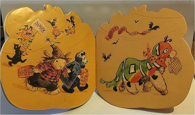 North American Halloween Tricky Trio Sticker Book #5108 image 3
