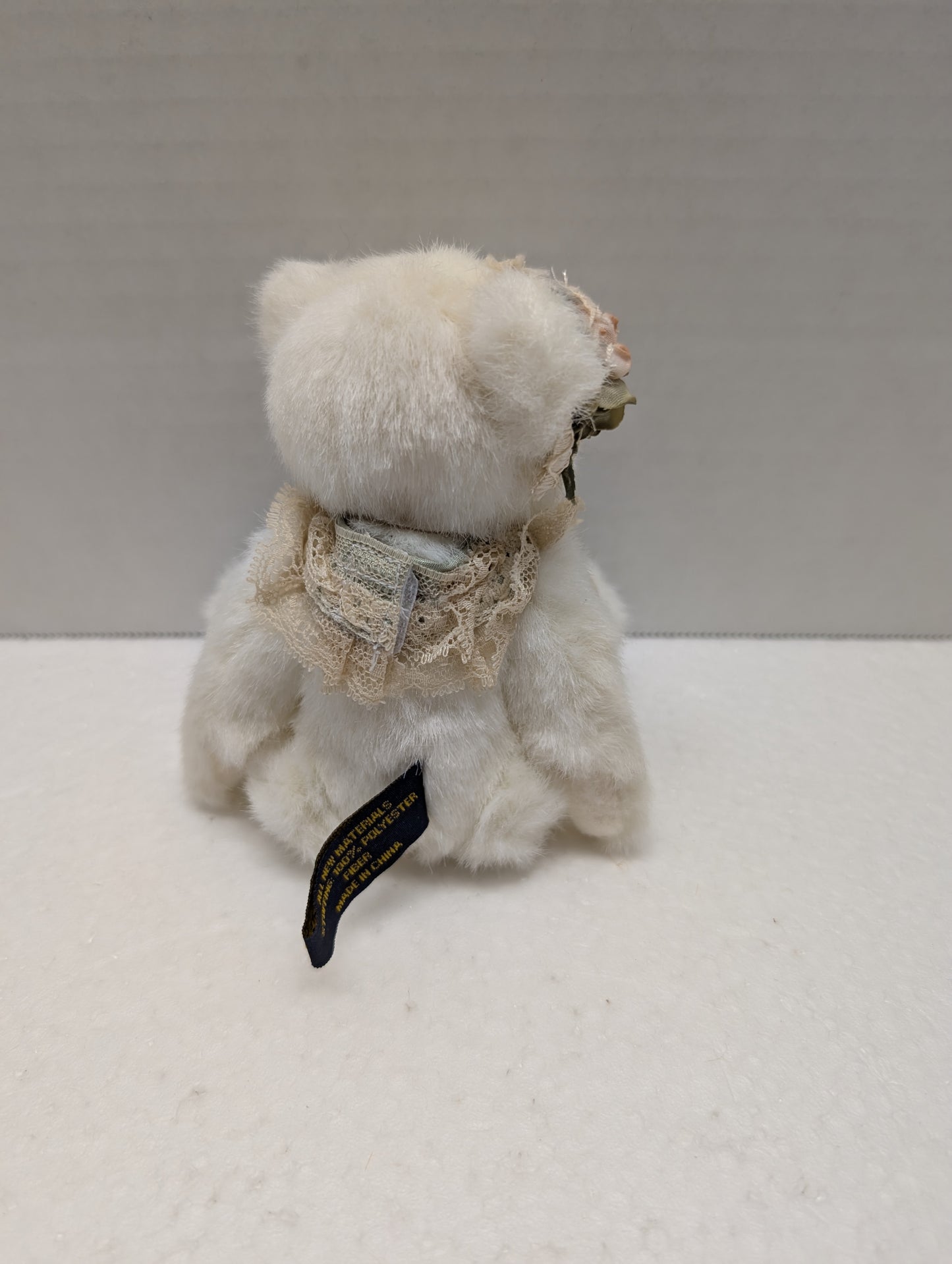 Boyds Bear Plush  Carol Anne Primsley with lace collar  913979 image 2