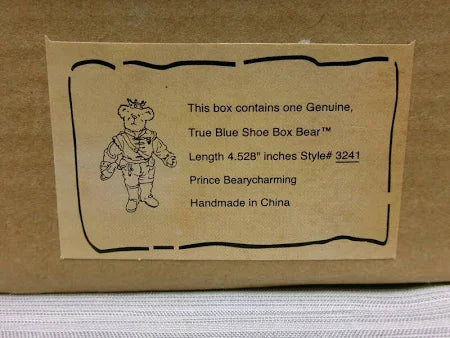 Boyds ShoeBox Bear Prince Bearycharming #3241 image 2