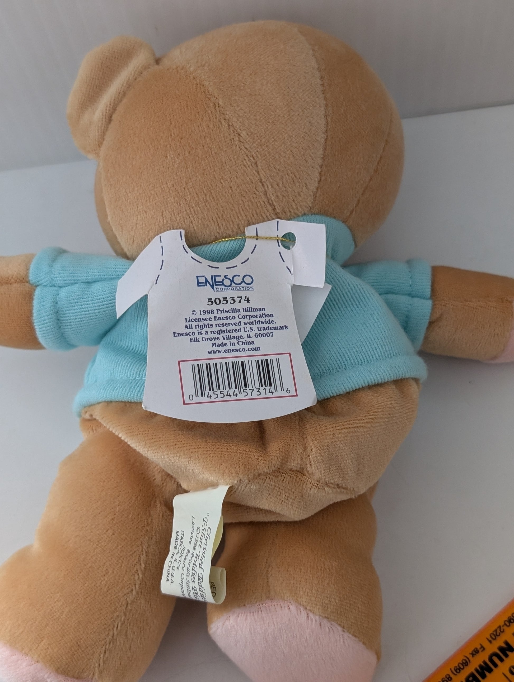 Cherished Teddies Bear Best Friends Green Tshirt 505374 image 3
