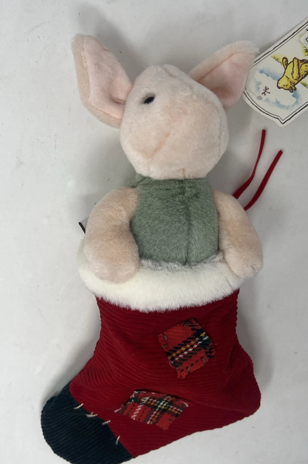 Gund Christmas Plush Piglet in Stocking 7966 image 0
