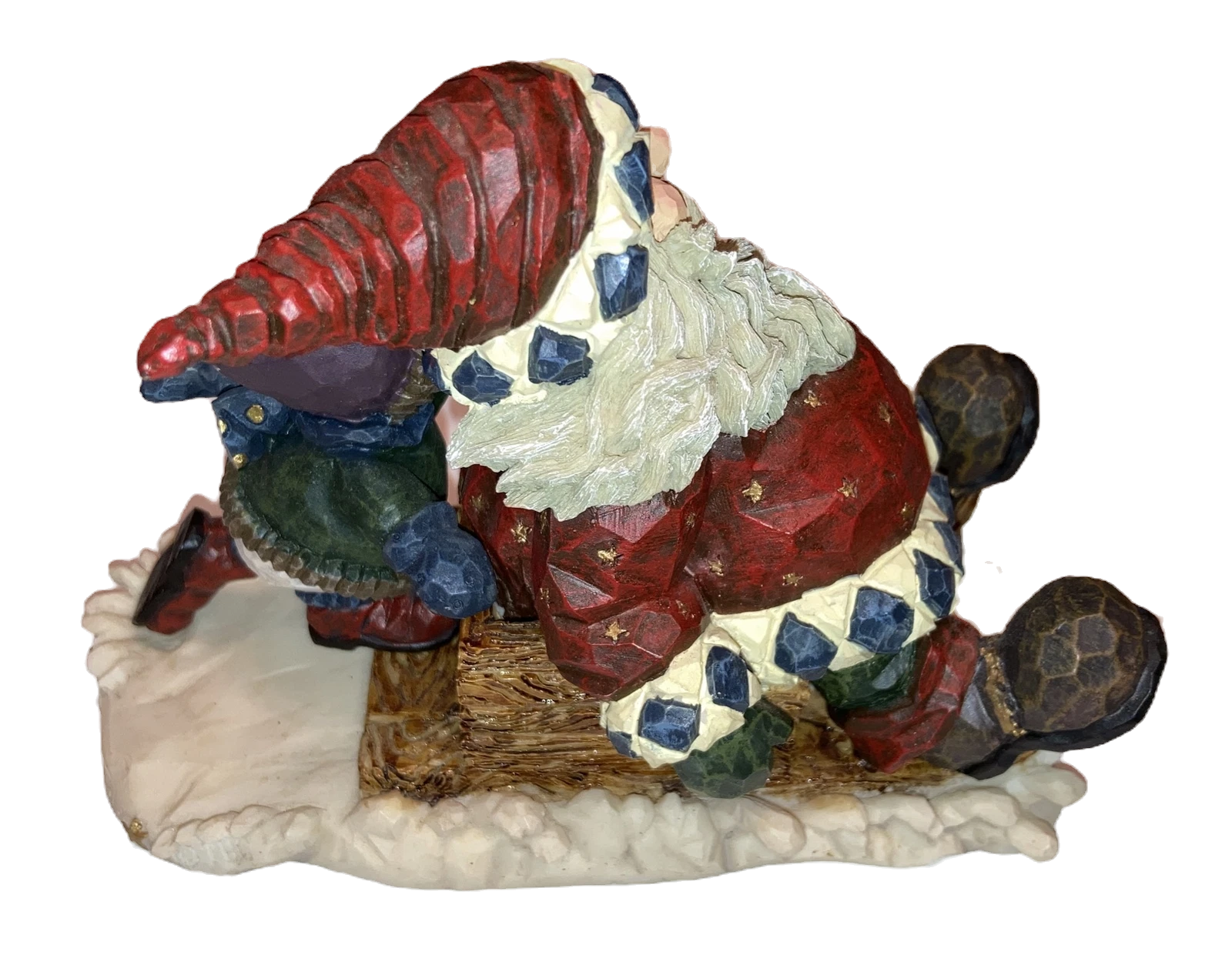 Boyds Carvers Choice St Nick w. Parker Wide Load 370006 image 1
