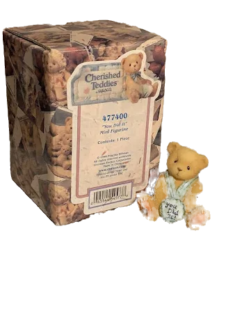 Cherished Teddies "You did it" Mini Figurine 477400 image 2