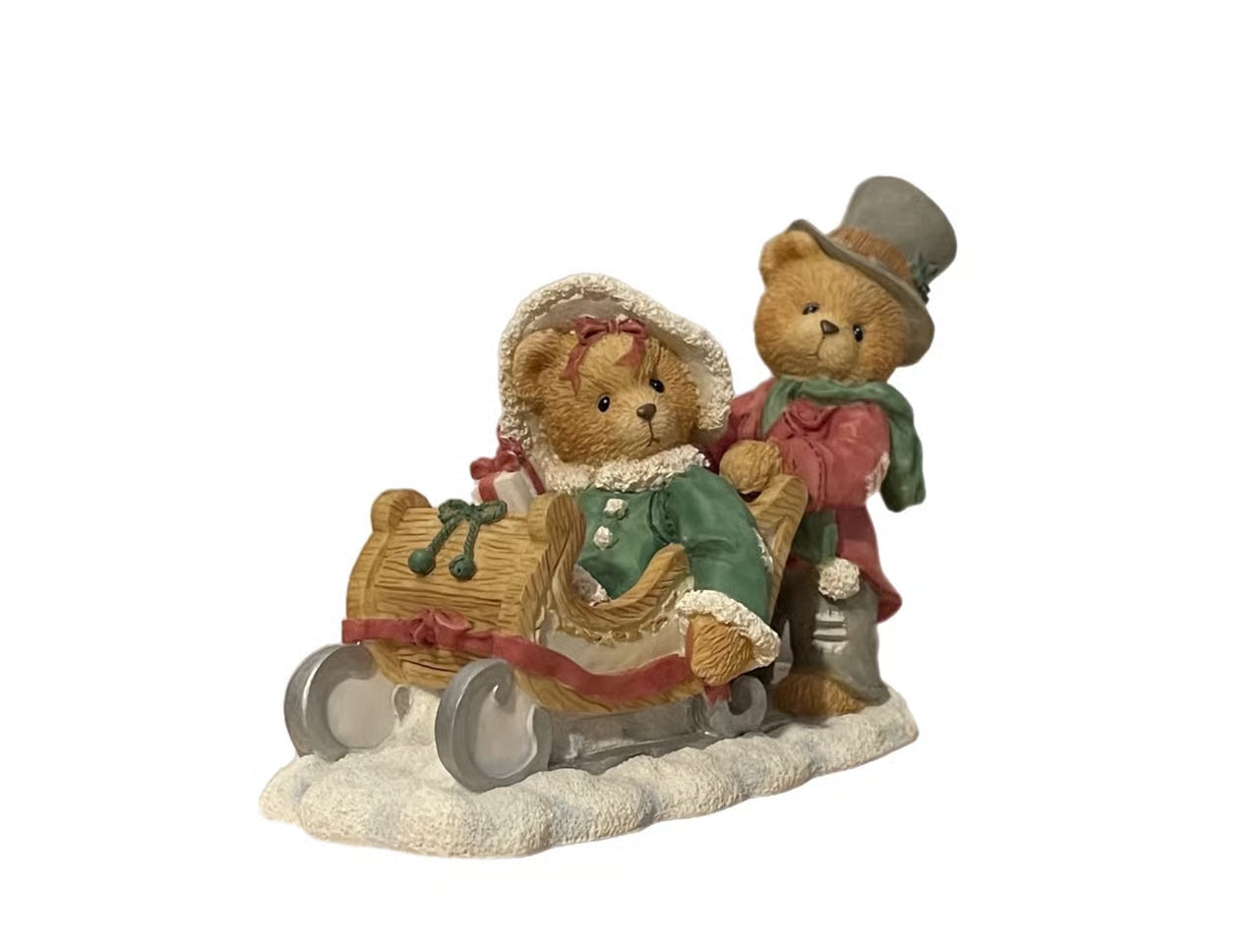 Cherished Teddies Lindsey & Lyndon Walking in a Winter Wonderland image 2