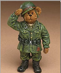 Boyds Bears Shoebox Collection G.I. Bearsley 3250 image 0
