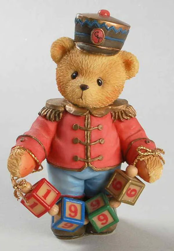 Cherished Teddies Christmas Jeffrey Striking Up Another Year 176044 image 1