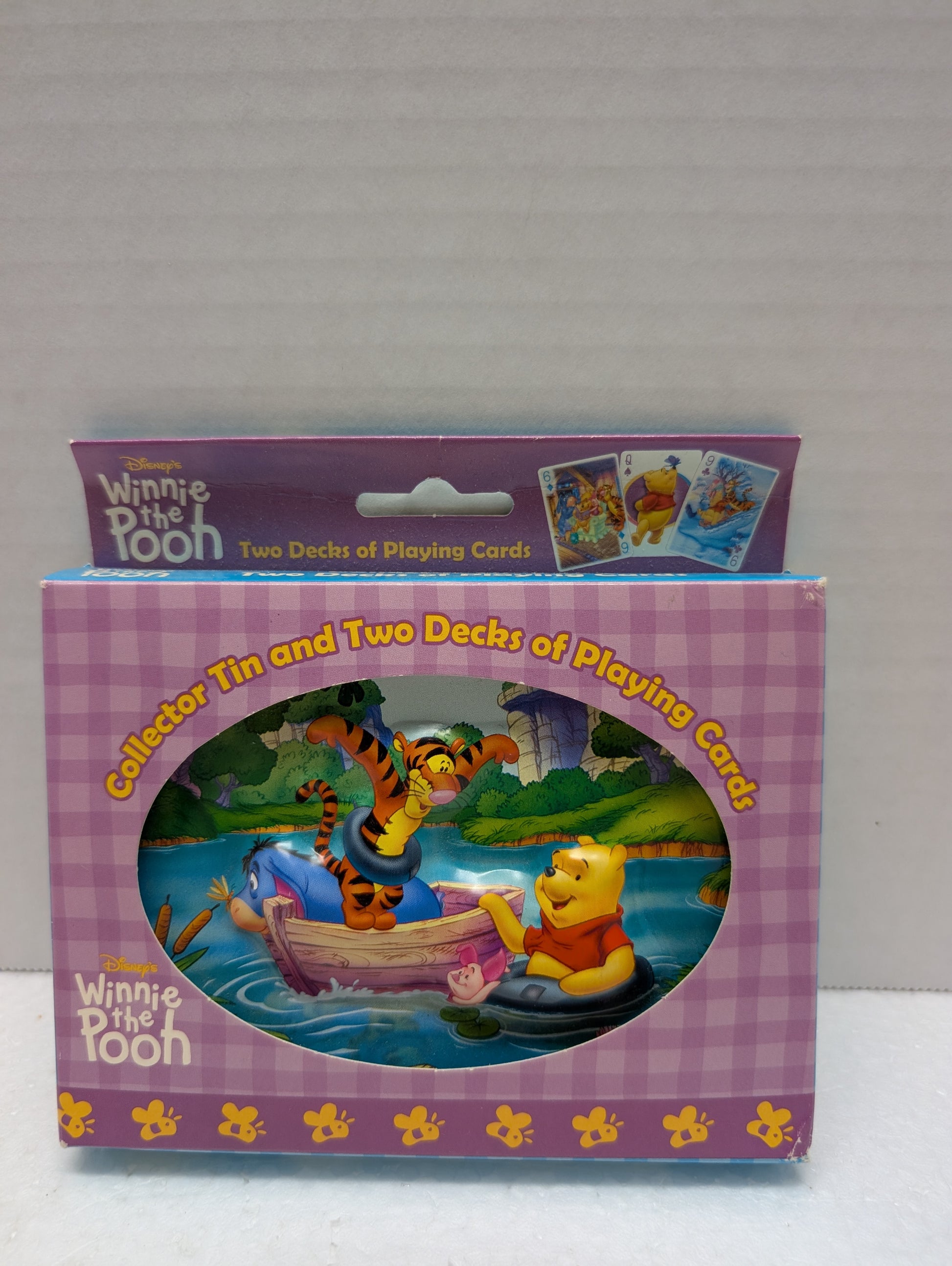 Winnie the Pooh Playing Cards in Tin image 0