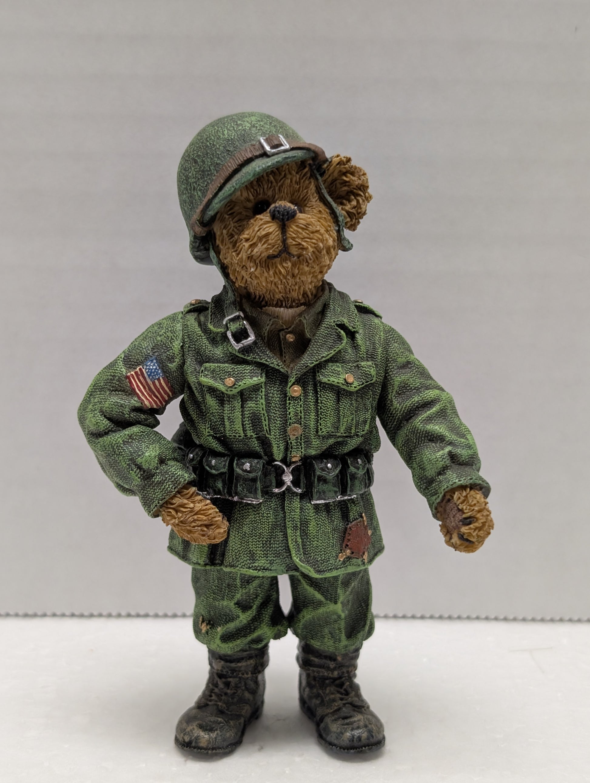 Boyds Bears Shoebox Collection G.I. Bearsley 3250 image 1