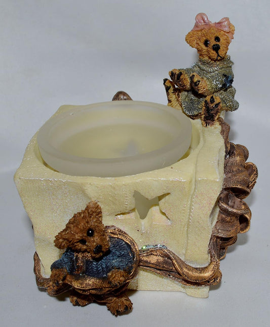 Boyds Votive BS Resin Bailey and Matthew The Gift Votive #27723 BS image 0