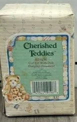 Cherished Teddies Oranment Girl Elf with Doll Hanging Ornament 625434. image 3