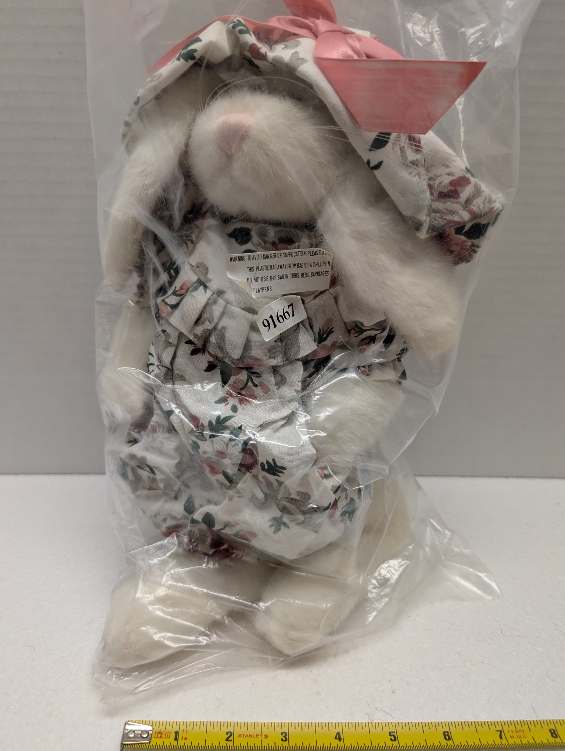 Boyds Hare Magnolia O'Hare  Floral dress  91667 image 6