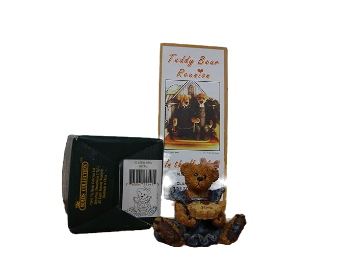 Boyds Bear Resin Clarion Iowa 1995 Figurine Sweetie Pie image 1