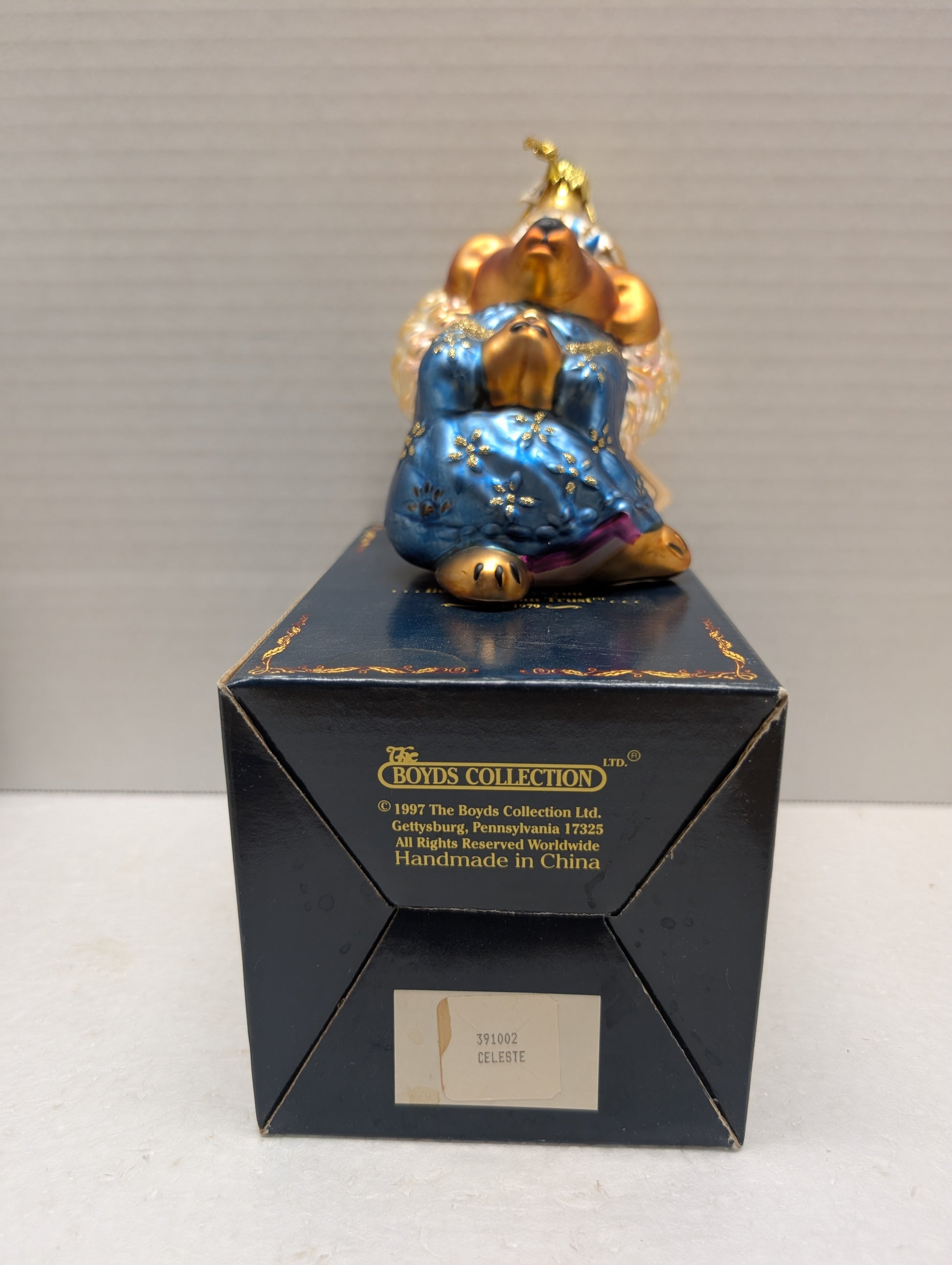 Boyds Glass Ornament Celeste Angel 391002 image 3