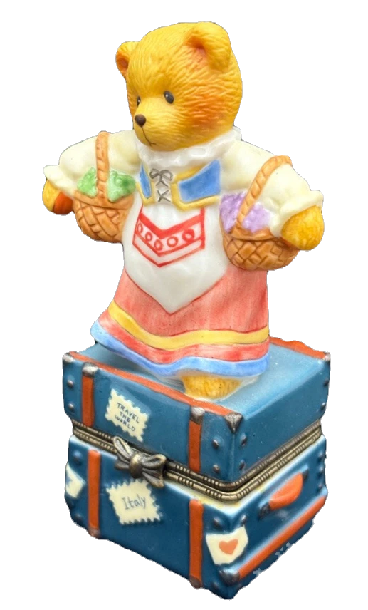 Cherished Teddies Countries Italy  Box Figurine # 441104 image 3