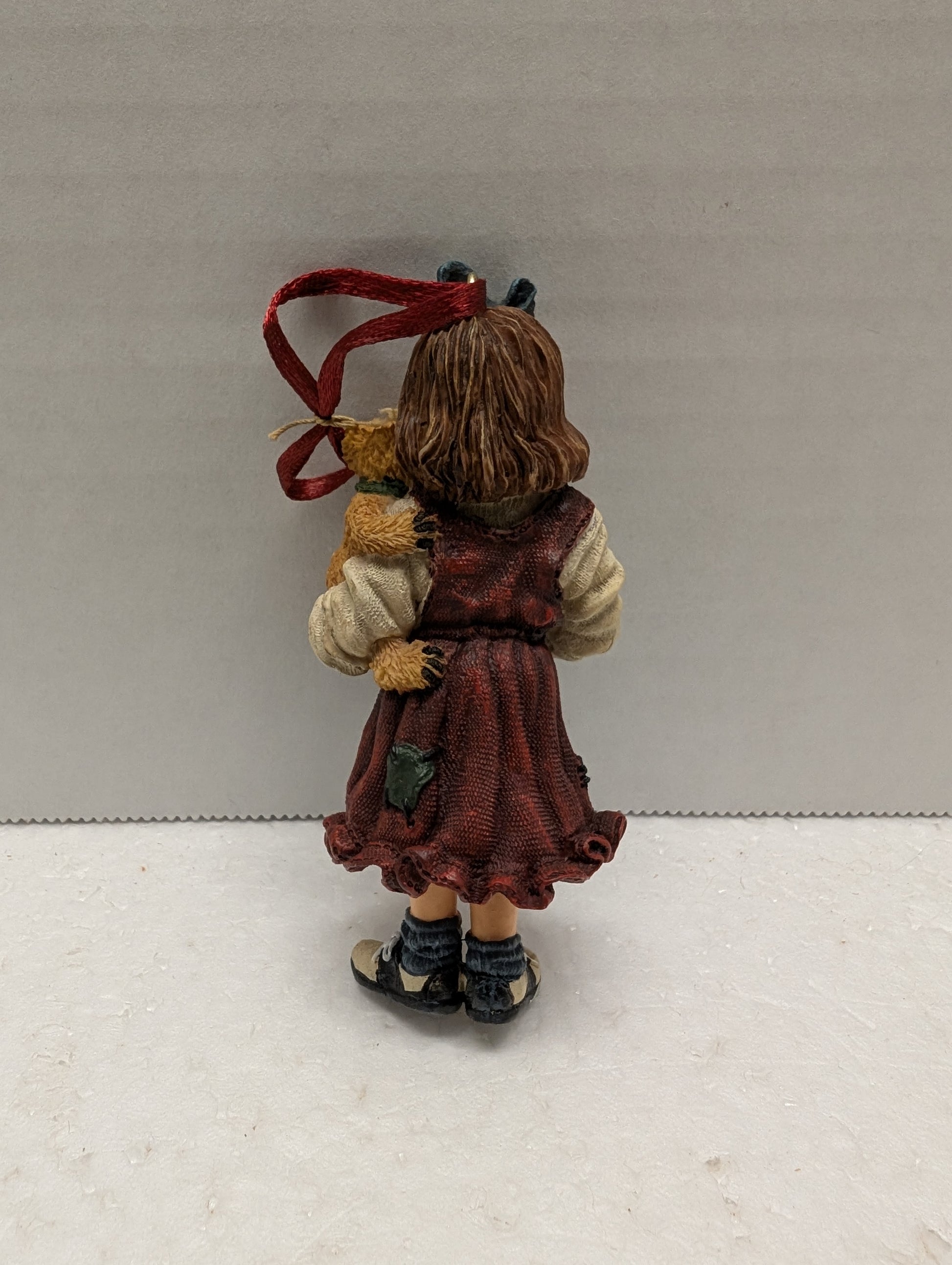 Boyds Dollstone Ornament Samantha with Conner #25861 image 2