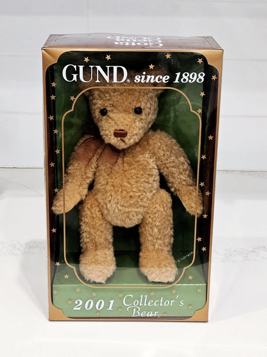 Gund GUNDY Boxed Bear 2001 Collector's Bear image 0