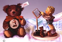 Steiff & Goebel Collectors Set Hummel Little Maestro Collector's Set 151515 image 0