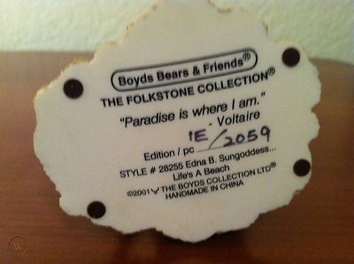 Boyds Folkstone Edna B Sungoddess Life's a Beach 28255 image 4