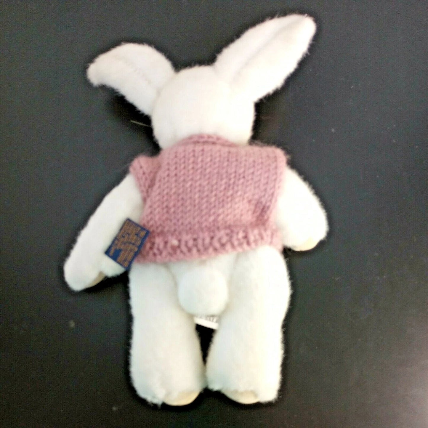 Boyds Hare Carlin with Rose Knit Vest 8"  9115 image 1