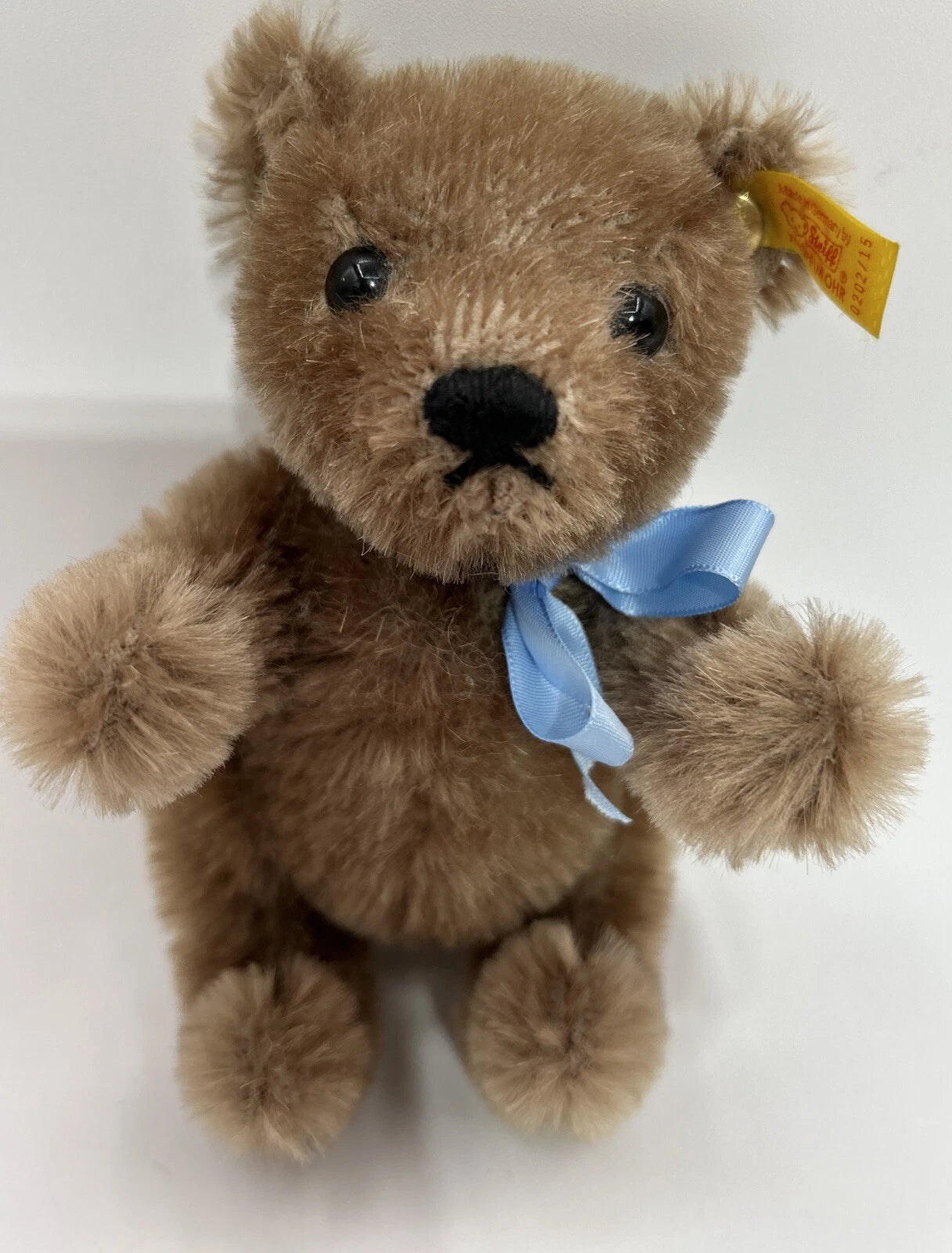 Steiff Miniature Brown Bear Teddy Original 030147 0202/15  15 cm image 0