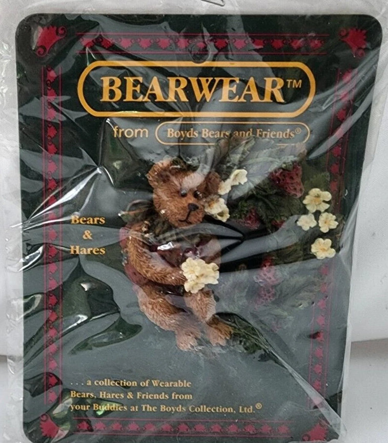 Boyds Pin Bearwear Jellie B Bearypickins L'il Patch of Sunshine 26151 image 1